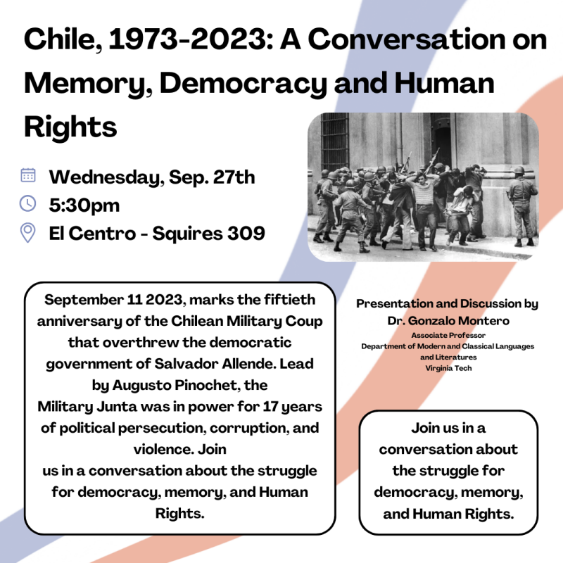 Chile 1973-2023 A Conversation on Memory, Democracy and Human Rights