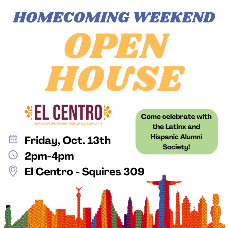 El Centro Open House Friday October 13
