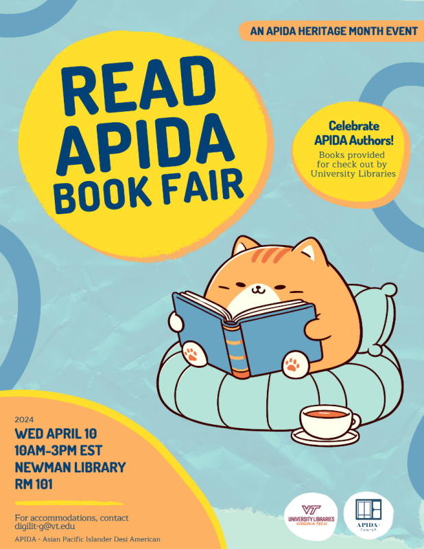 APIDA Heritage Month Presents: APIDA Book Fair with University Libraries