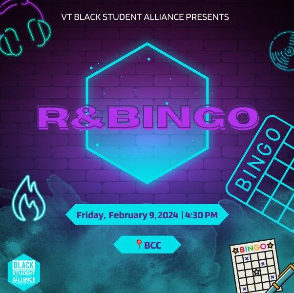 R & B Bingo presented by VT Black Student Alliance