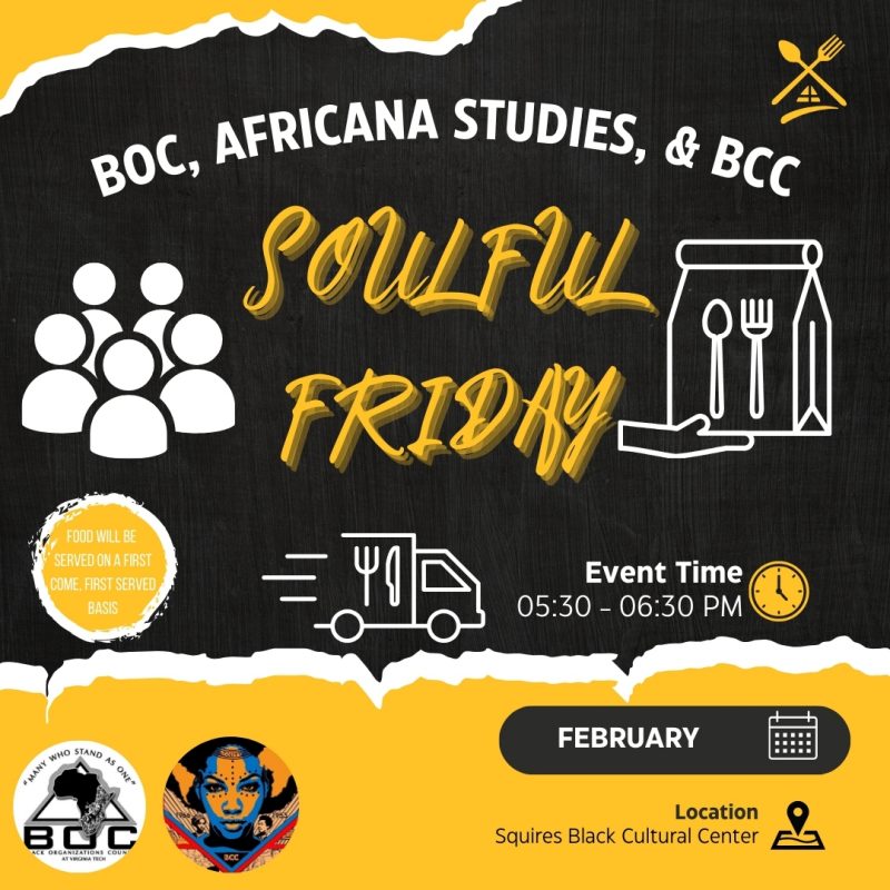 Soulful Friday Flyer for Soulful Friday - February 28