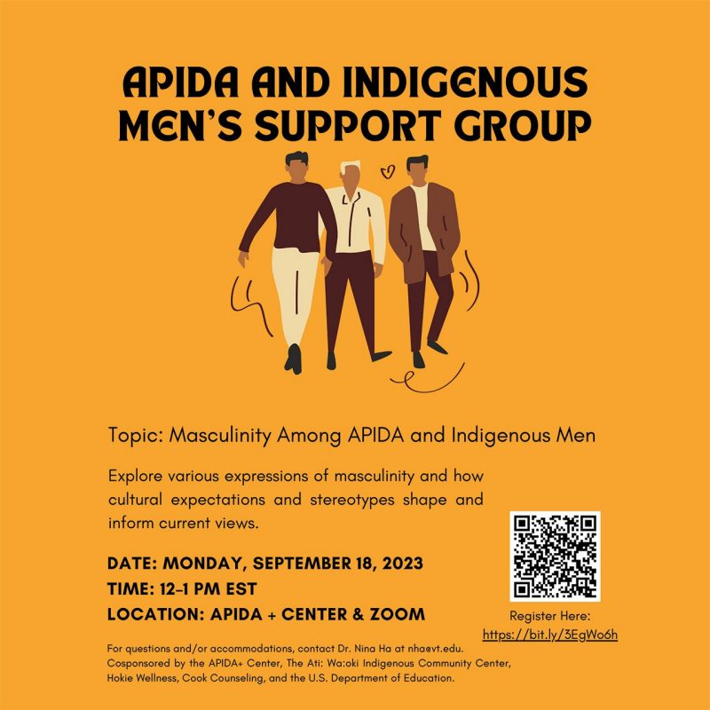 APIDA and Indigenous Mens Support Group