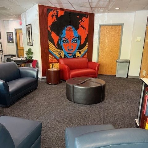 Interior image of the Black Cultural Center