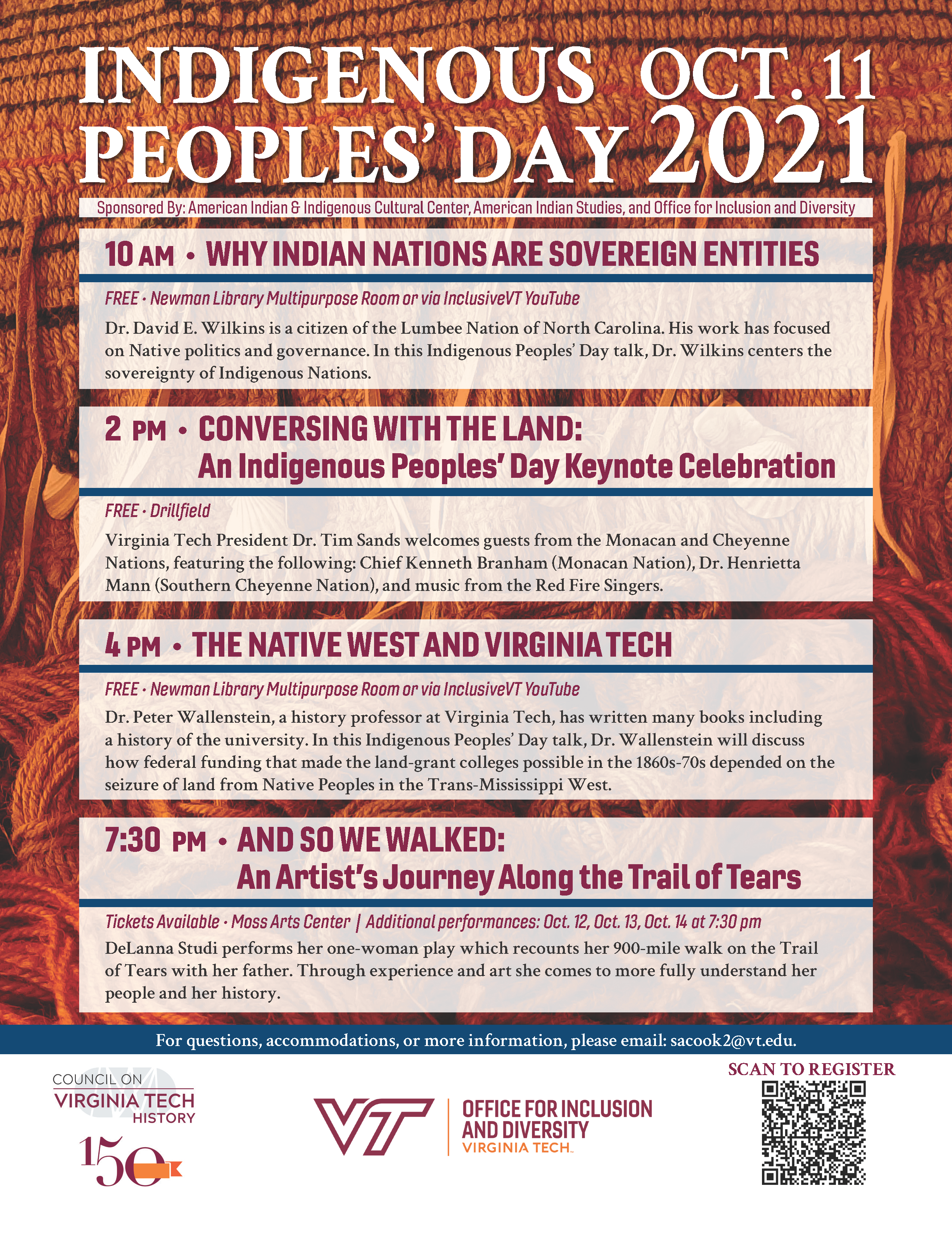 Indigenous Peoples Day 2021 flyer