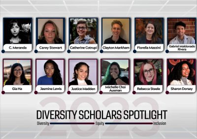 a montage of photos of the diversity scholars